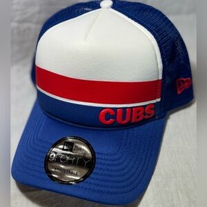Chicago Cubs 9FORTY Trucker Hat by New Era – NWT Adjustable Snapback